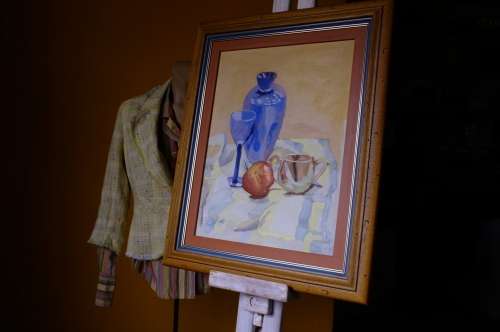 Stunning !!! Original Acrylic on Board, Signed: Raymond